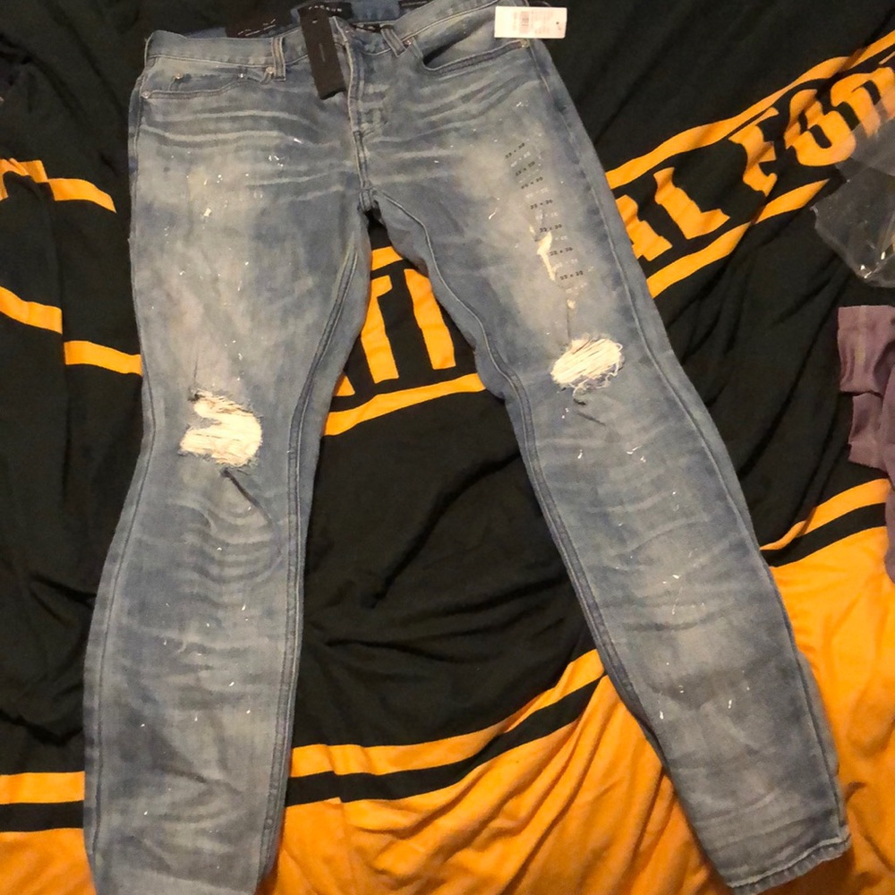 Distressed pacsun denim